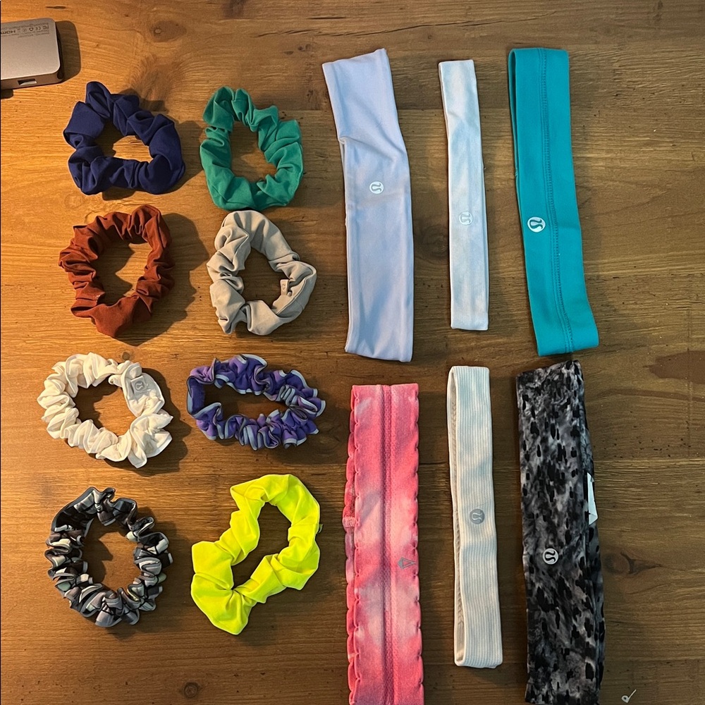Lululemon Headbands & Scrunchie Set - Multicolor